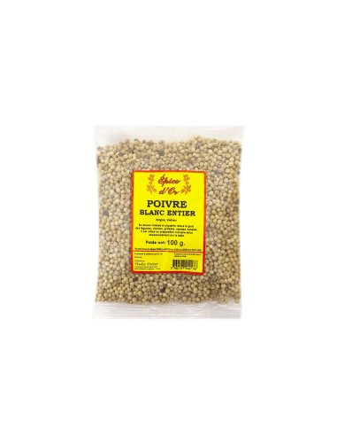 POIVRE BLANC ENTIER 100G