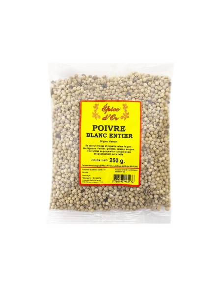 POIVRE BLANC ENTIER 250G