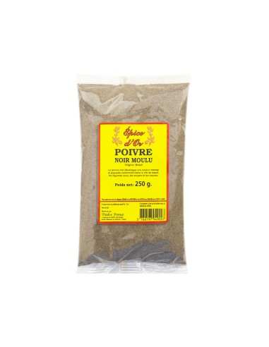 POIVRE NOIR MOULU 250G