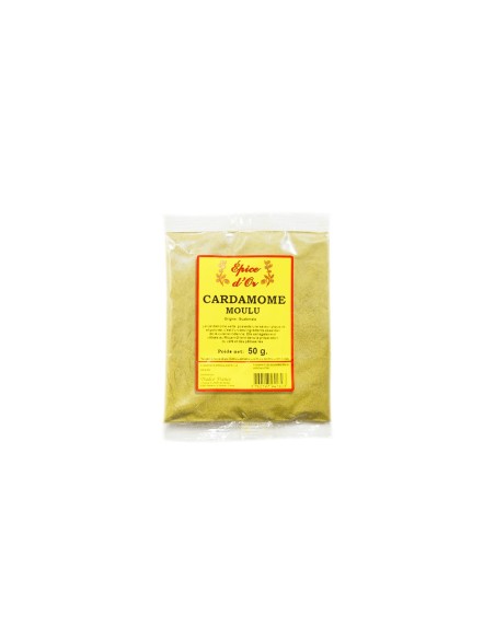 CARDAMONE VERTE MOULU 50G