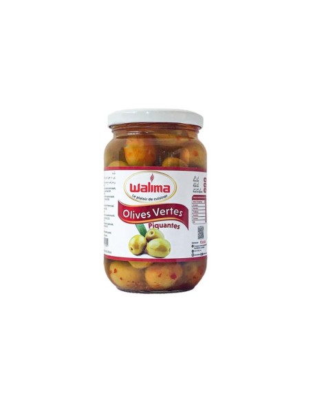 OLIVE VERTE PIQUANTE BOCAL WALIMA 37cl