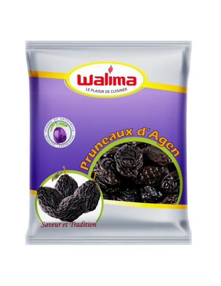 PRUNEAUX D'AGEN WALIMA (CAL. 33/44) 1KG PRUNEAUX D'AGEN WALIMA (CAL. 33/44) 1KG
