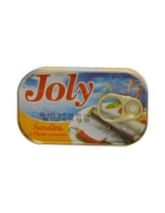 Sardine JOLY huile pimenté 125g