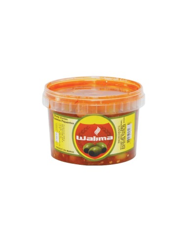 OLIVES VERTES PIQUANTES 600G